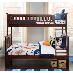 B118 Eps : Giường 2 Tầng Leo Thang - 1m / 1m2